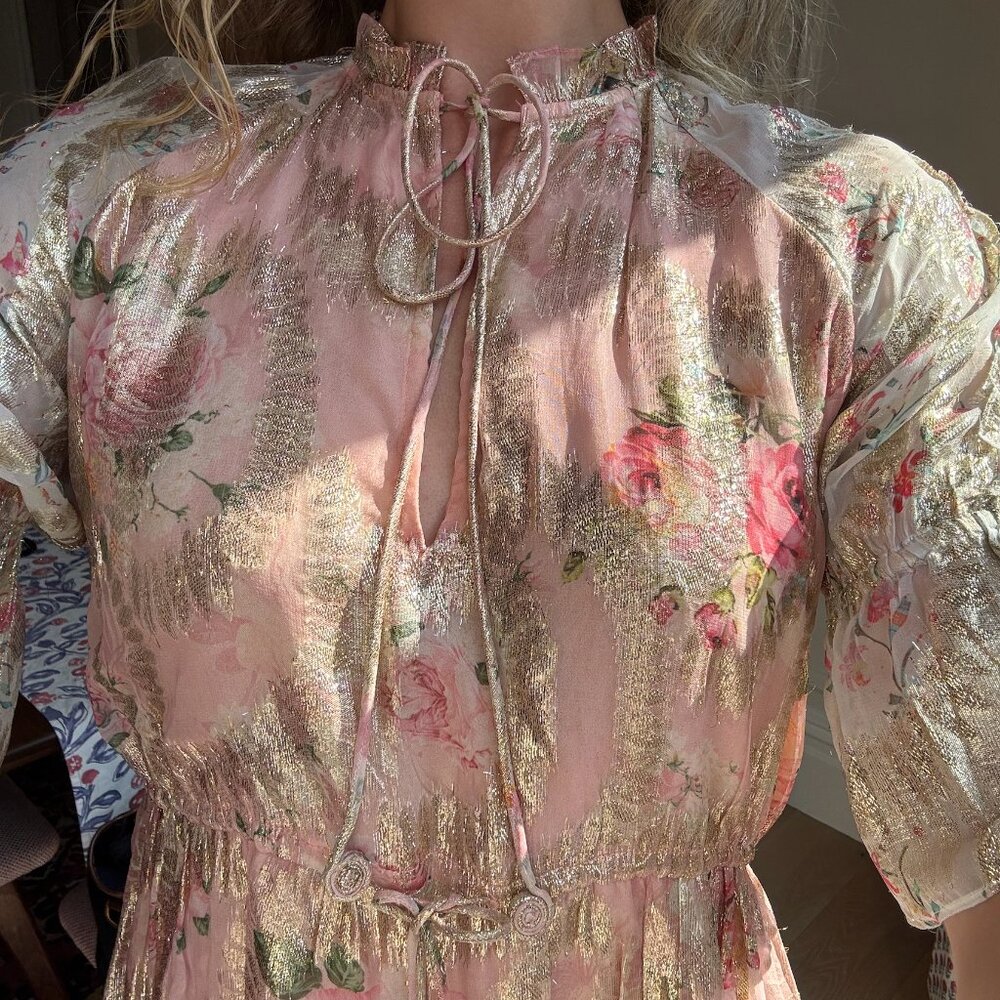 Revolve Pink Sparkle Mini Dress